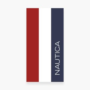 ΠΕΤΣΕΤΑ ΘΑΛΑΣΣΗΣ NAUTICA-NAU WAY UP 80X160 RED/WHITE/BLUE
