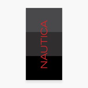 ΠΕΤΣΕΤΑ ΘΑΛΑΣΣΗΣ NAUTICA-NAU LAYER 80X160 BLACK/GREY