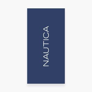 ΠΕΤΣΕΤΑ ΘΑΛΑΣΣΗΣ NAUTICA-NAU LOGO 80X160 BLUE