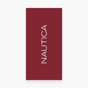 ΠΕΤΣΕΤΑ ΘΑΛΑΣΣΗΣ NAUTICA-NAU LOGO 80X160 RED