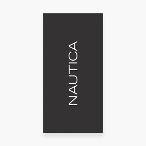 ΠΕΤΣΕΤΑ ΘΑΛΑΣΣΗΣ NAUTICA-NAU LOGO 80X160 BLACK