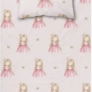Σετ Σεντόνια 2τμχ Μονά Βαμβακερά Little Queen Ροζ 160×240+50×70 Borea Σετ Σεντόνια 2τμχ Μονά Βαμβακερά Little Queen Ροζ 160×240+50×70 Borea