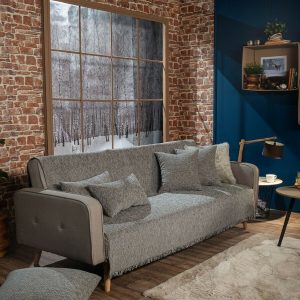 Teoran Utah Ριχτάρι Διθέσιου Καναπέ Chenille 180x250εκ. 11