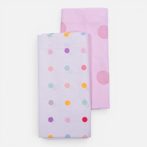 Σετ Σεντόνια 2τμχ Λίκνου Βρεφικά 2τεμ. Baby Dots 2Χ(70Χ120) Nef Nef Homeware ECRU/PINK Σετ Σεντόνια 2τμχ Λίκνου Βρεφικά 2τεμ. Baby Dots 2Χ(70Χ120) Nef Nef Homeware ECRU/PINK