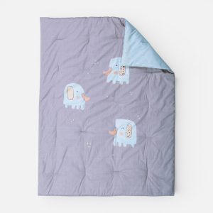Πάπλωμα Βρεφικό Elephants 110×140 Nef Nef Homeware GREY Πάπλωμα Βρεφικό Elephants 110x140 Nef Nef Homeware GREY