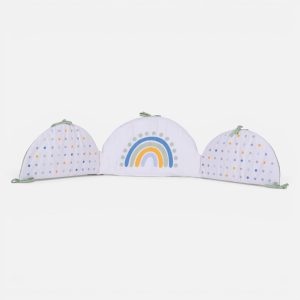 Πάντα Κούνιας Baby Dots 60+67+60X40 Nef Nef Homeware ECRU/GREEN Πάντα Κούνιας Baby Dots 60+67+60X40 Nef Nef Homeware ECRU/GREEN