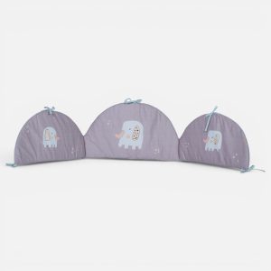 Πάντα Κούνιας Elephants 60+67+60X40 Nef Nef Homeware GREY Πάντα Κούνιας Elephants 60+67+60X40 Nef Nef Homeware GREY