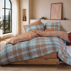 Σετ Παπλωματοθήκη 3τμχ Φανελένια Υπέρδιπλη Resten 1Χ(240Χ230)+2Χ(52Χ72) Nef Nef Homeware CAMEL Σετ Παπλωματοθήκη 3τμχ Φανελένια Υπέρδιπλη Resten 1Χ(240Χ230)+2Χ(52Χ72) Nef Nef Homeware CAMEL