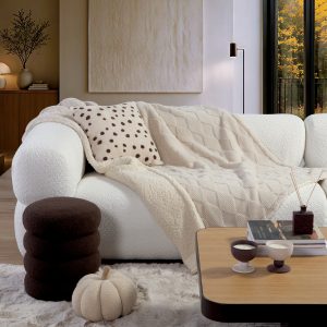 Κουβερτάκι Καναπέ Mizenie 130×180 Nef Nef Homeware ECRU Κουβερτάκι Καναπέ Mizenie 130x180 Nef Nef Homeware ECRU