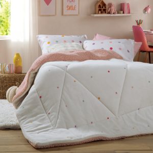 Κουβερτοπάπλωμα Παιδικό Μονό Dots Blue 160×220 Nef Nef Homeware ECRU Κουβερτοπάπλωμα Παιδικό Μονό Dots Blue 160x220 Nef Nef Homeware ECRU