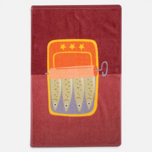 Ποτηρόπανο Βελουτέ Sardines 40x60  Nef Nef Homeware BORDO