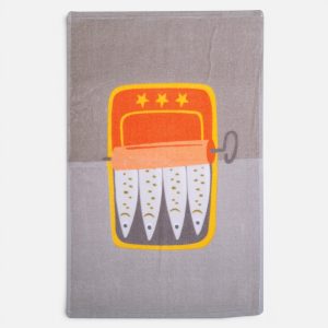 Ποτηρόπανο Βελουτέ Sardines 40×60 Nef Nef Homeware GREY Ποτηρόπανο Βελουτέ Sardines 40x60 Nef Nef Homeware GREY