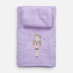 Πετσέτες Παιδικές Σετ 2τμχ. 30X50+70X140 Fairy Tale Nef Nef Homeware LAVENDER Πετσέτες Παιδικές Σετ 2τμχ. 30X50+70X140 Fairy Tale Nef Nef Homeware LAVENDER