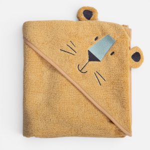 Κάπα Βρεφική Wild Company 75x75  Nef Nef Homeware YELLOW