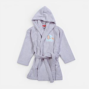 Μπουρνούζι Βρεφικό Elephants  Νο4 Nef Nef Homeware GREY