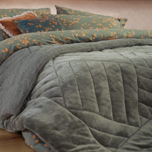 Κουβερτοπάπλωμα Μονό Alice 160×220 Nef Nef Homeware GREEN Κουβερτοπάπλωμα Μονό Alice 160x220 Nef Nef Homeware GREEN