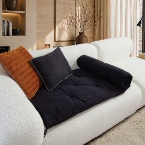 Ανώστρωμα Καναπέ Eriete 70×220 Nef Nef Homeware BLACK Ανώστρωμα Καναπέ Eriete 70x220 Nef Nef Homeware BLACK