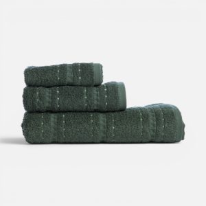 Σετ Πετσέτες 3 Τμχ 30X50+50X90+70X140 Harmony  Nef Nef Homeware GREEN