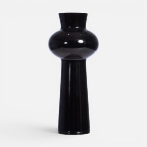 Διακοσμητικό Γυάλινο Βαζάκι Diple 12×28.5 Nef Nef Homeware BLACK Διακοσμητικό Γυάλινο Βαζάκι Diple 12x28.5 Nef Nef Homeware BLACK