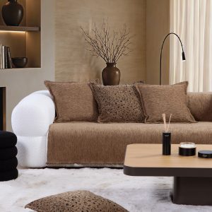 Ριχτάρι Διθέσιου Καναπέ Venezia 170x250  Nef Nef Homeware BROWN
