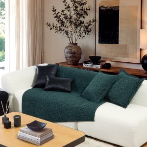 Ριχτάρι Τριθέσιου Καναπέ Leopard 170×300 Nef Nef Homeware GREEN Ριχτάρι Τριθέσιου Καναπέ Leopard 170x300 Nef Nef Homeware GREEN