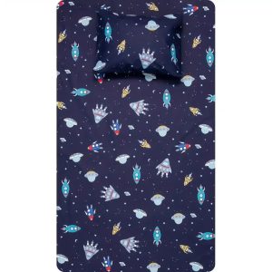 Σετ Σεντόνια 2τμχ Μονά Βαμβακερά Spacemobiles Μπλε 160x240cm+50×70 Borea Σετ Σεντόνια 2τμχ Μονά Βαμβακερά Spacemobiles Μπλε 160x240cm+50x70 Borea